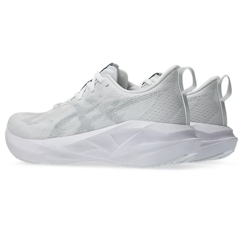 Asics Novablast 5 White & Piedmont Grey