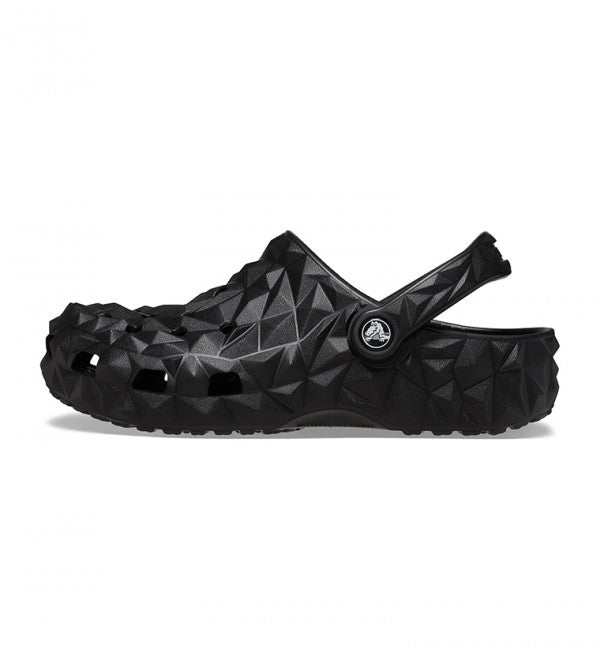 Classic Geometric Clog Black