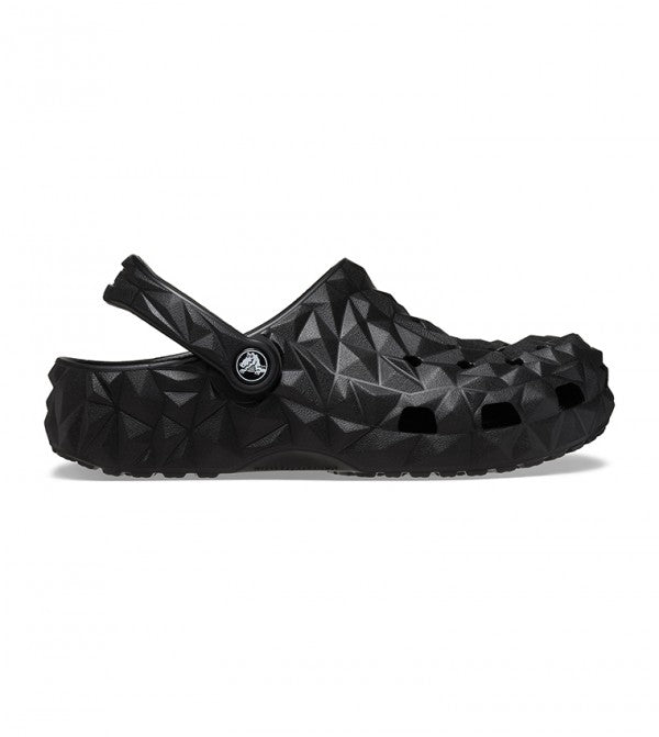 Classic Geometric Clog Black