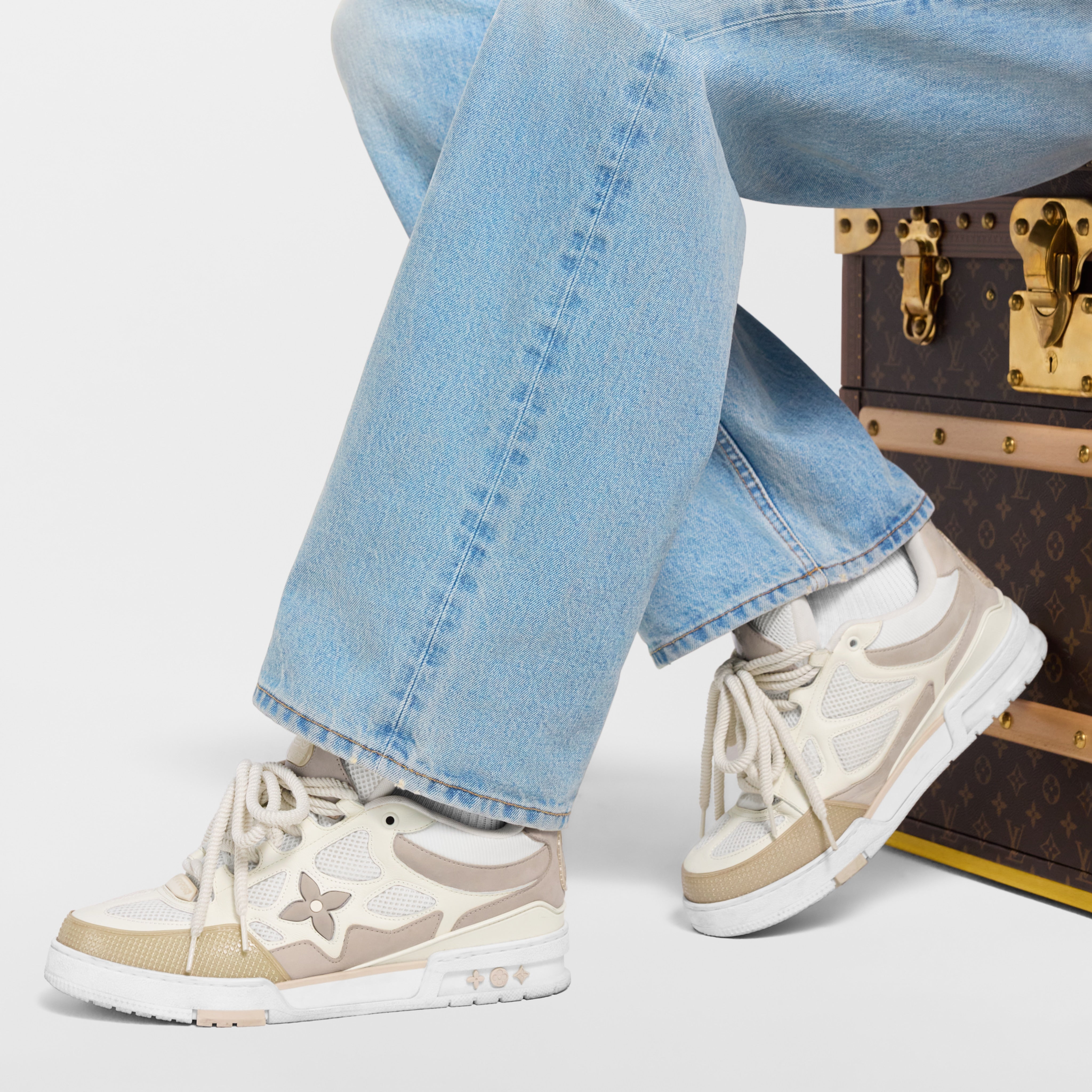 Louis Vuitton Skate Beige Sneaker