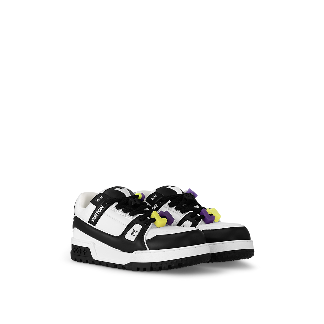 Louis Vuitton Trainer Maxi Black White Sneaker